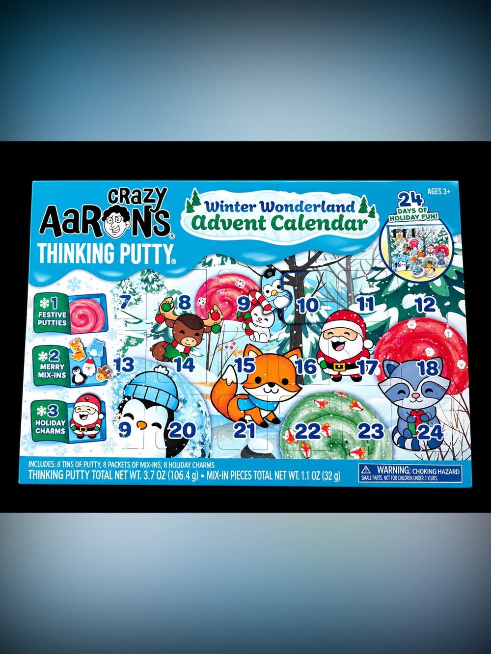 Crazy Aaron’s Thinking Putty Winter Wonderland Advent Calendar